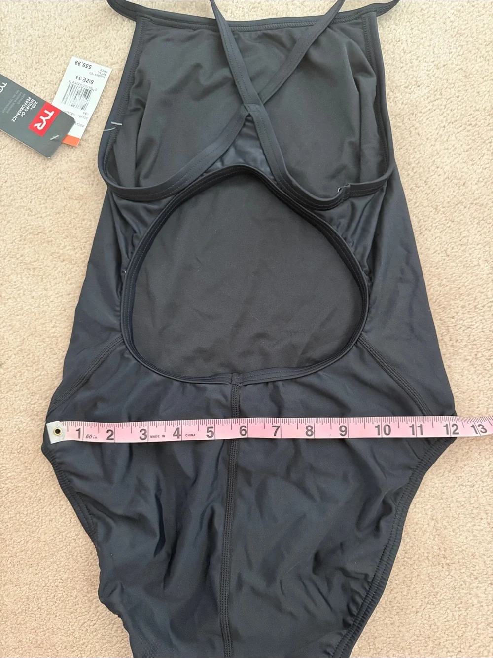 TYR Black swimsuit